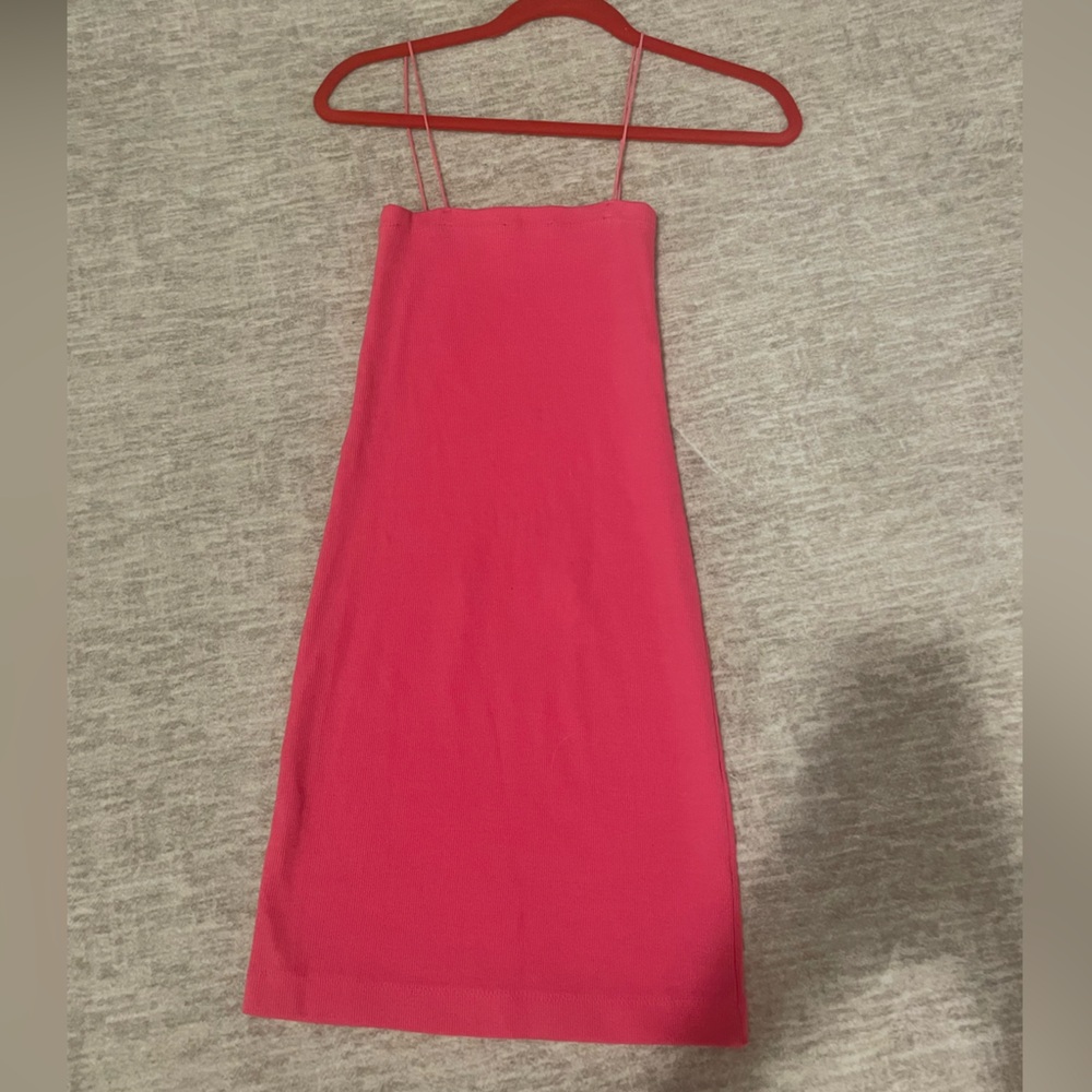 Zara Ribbed Mini Dress - Picture 3 of 4